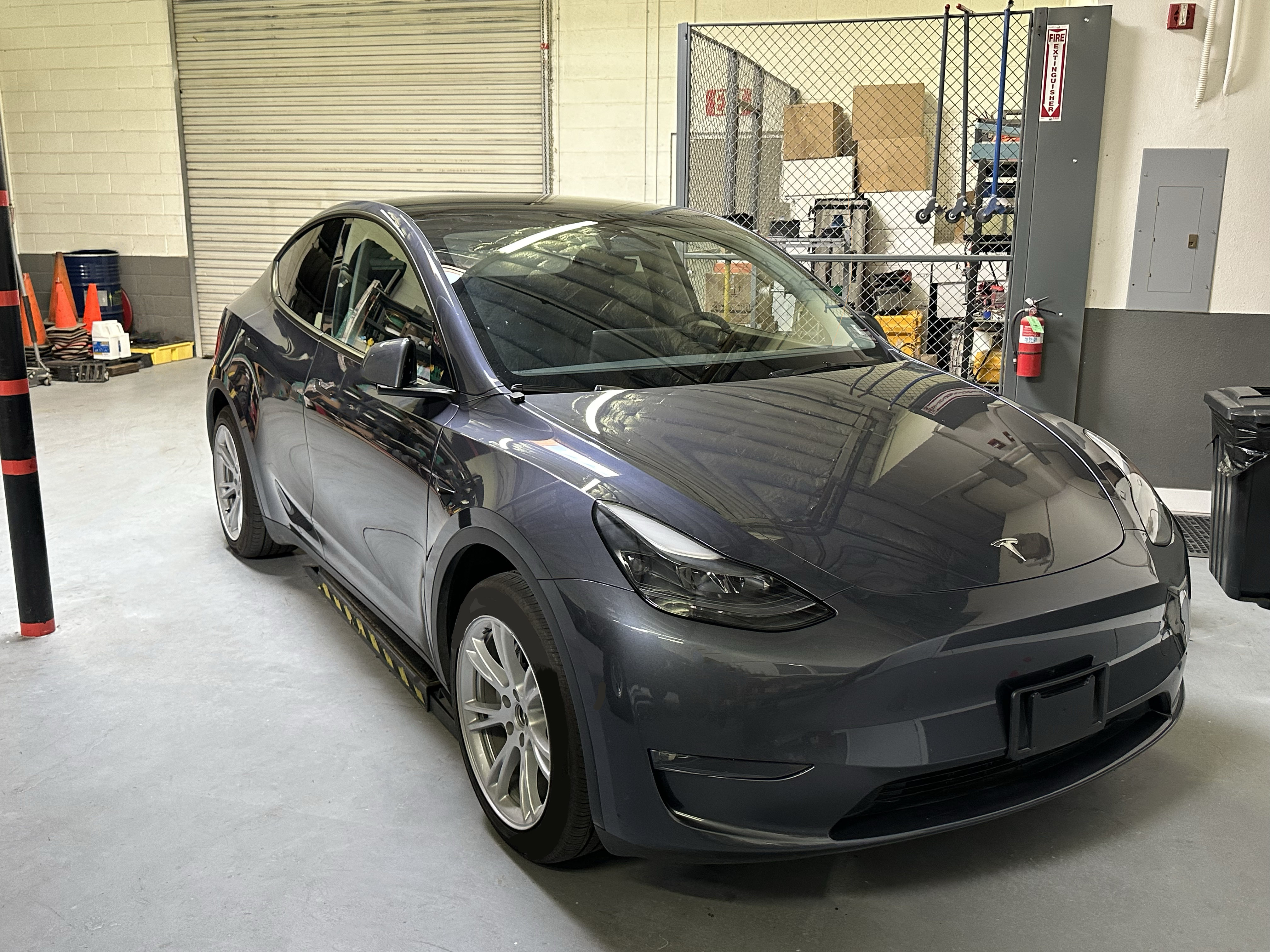 Original equipment tire testing conducted under controlled conditions