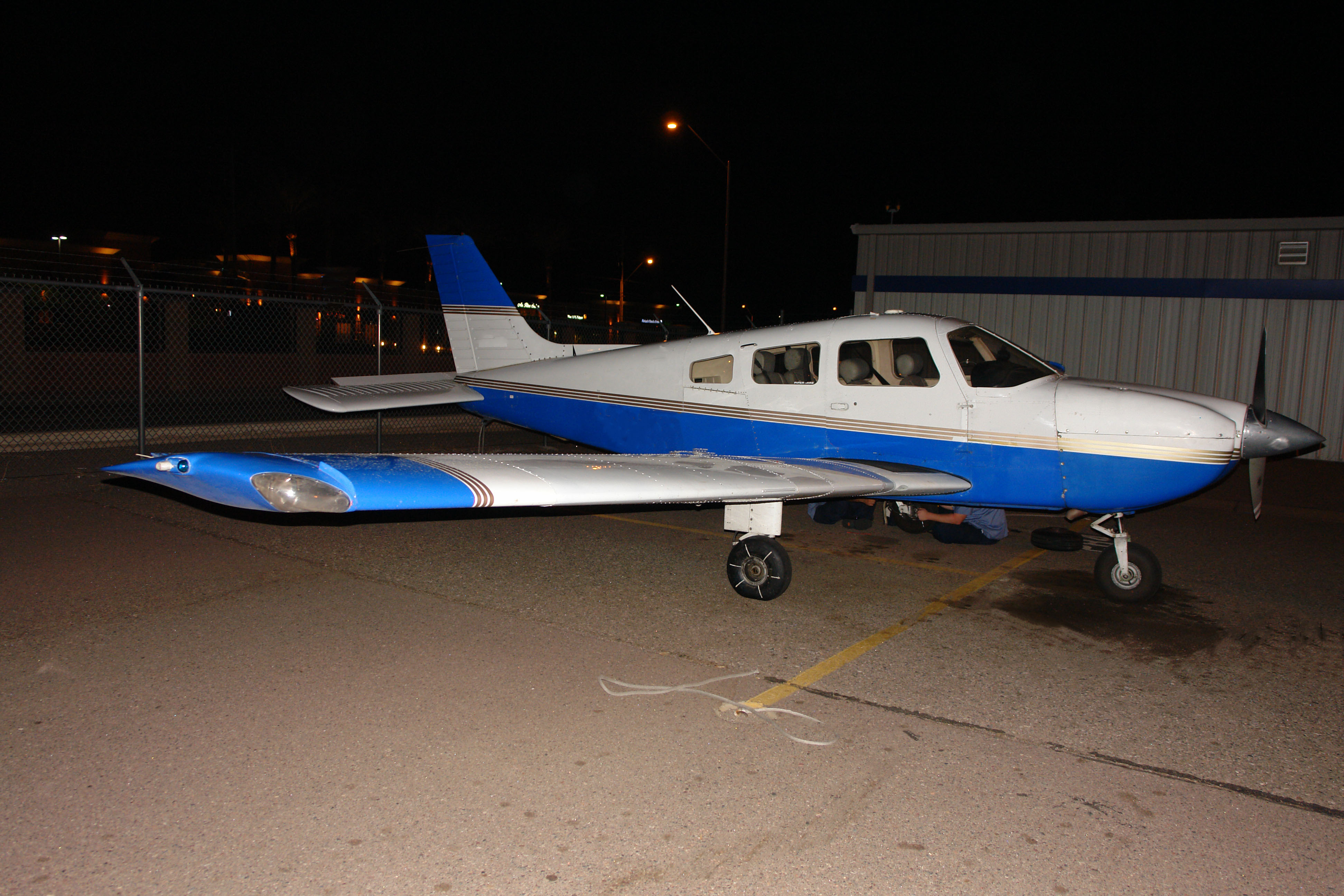 Aircraft tire field testing and inspection support